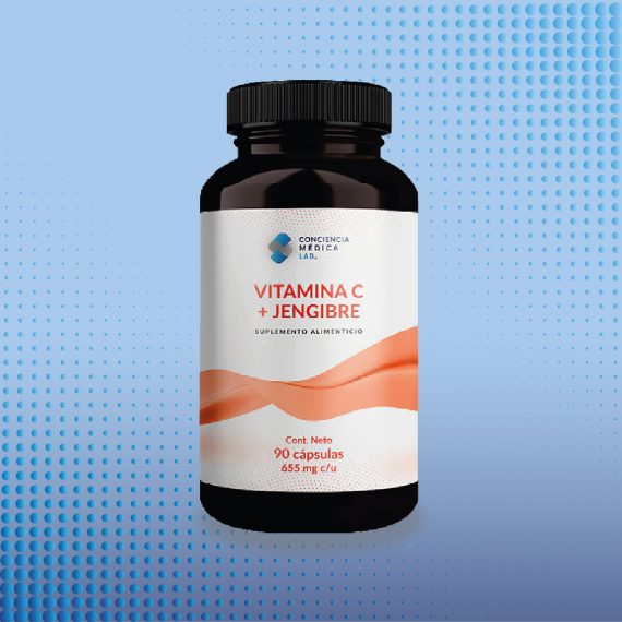vitamina c + jengibre cociencia medica lab